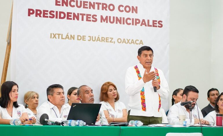  Oaxaca dejará el último lugar nacional del desarrollo, asegura el Gobernador Salomón Jara Cruz