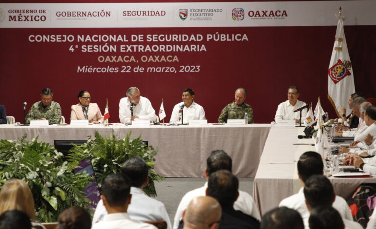  Reitera Gobernador Salomón Jara compromiso por la seguridad de los pueblos de Oaxaca