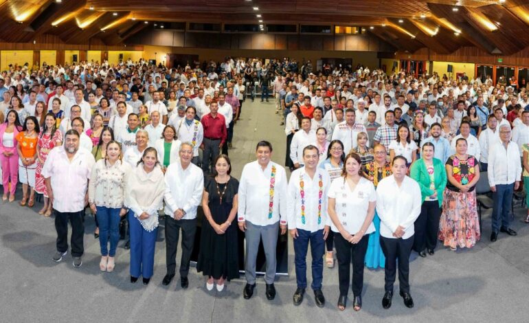  Presenta Salomón Jara el Plan Estatal de Desarrollo 2022-2028, resultado histórico de un ejercicio de consulta democrática