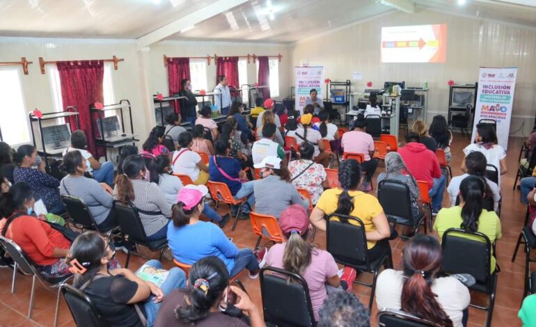  Fomenta DIF Oaxaca inclusión de niñas y niños con discapacidad en las aulas