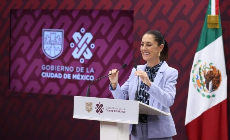  Sheinbaum pedirá licencia definitiva el 16 de junio: “quiero ser la primera mujer presidenta”