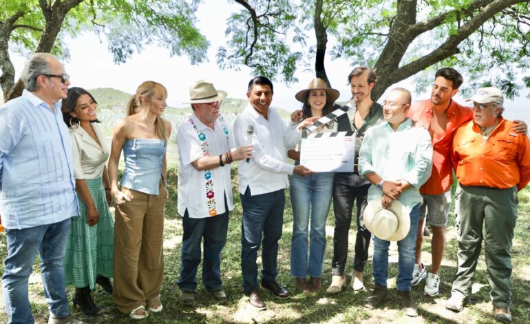  Inicia en Oaxaca grabaciones de telenovela que promoverá el mezcal