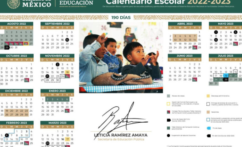  Calendario SEP: ¿Cuándo terminan las clases del ciclo escolar 2022-2023?