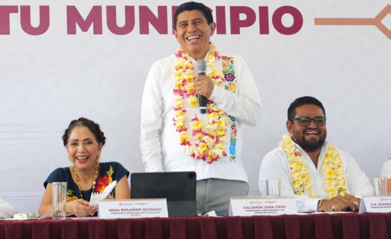  Convoca Salomón Jara a la unidad de los pueblos para lograr la transformación con el Proyecto Interoceánico