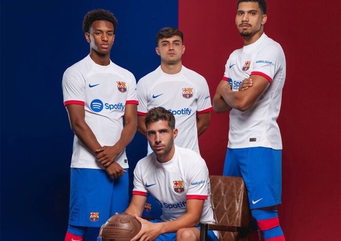  Barcelona volverá a vestir de blanco; presenta segundo uniforme