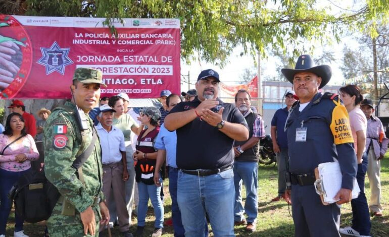  Encabeza PABIC la Primera Jornada Estatal de Reforestación 2023