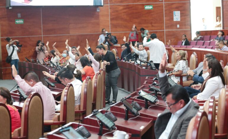  Magistrados no podrán ocupar su cargo por más de siete años: Congreso de Oaxaca