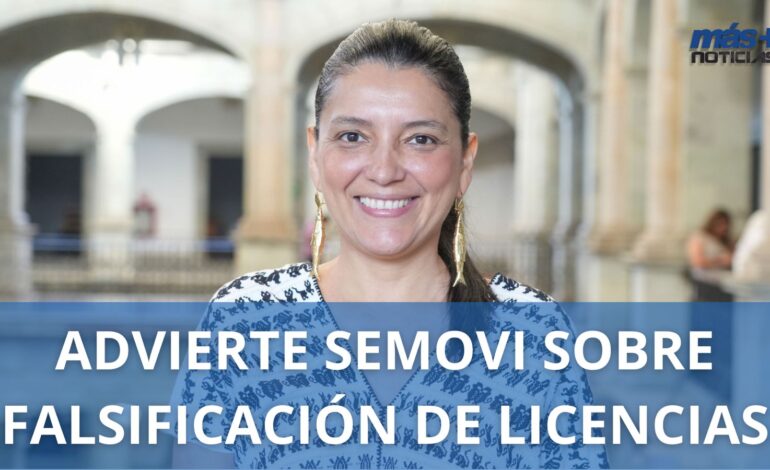  Advierte Semovi sobre falsificación de licencias