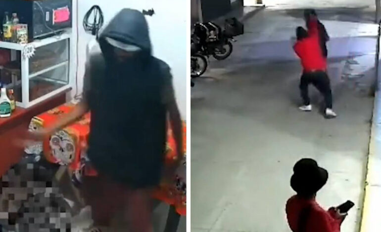  Sujeto golpea a niño en pizzería de Oaxaca; papá reaccionó así