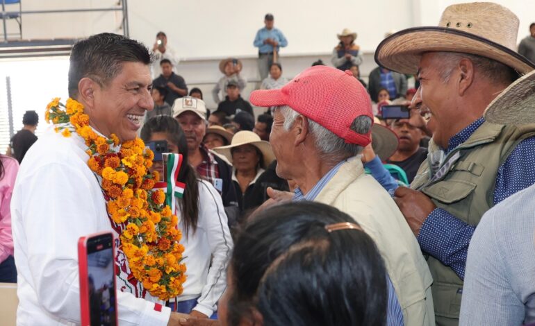  Apoya Gobierno estatal a San Miguel Chicahua, uno de los municipios con mayores rezagos