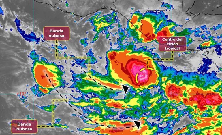  Depresión Tropical Diecinueve – E, evoluciona a Tormenta Tropical Pilar: Protección Civil