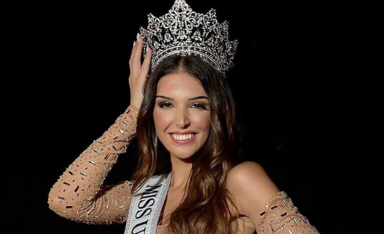  Marina Machete se convierte en la primera mujer transgénero en ser coronada como Miss Portugal 