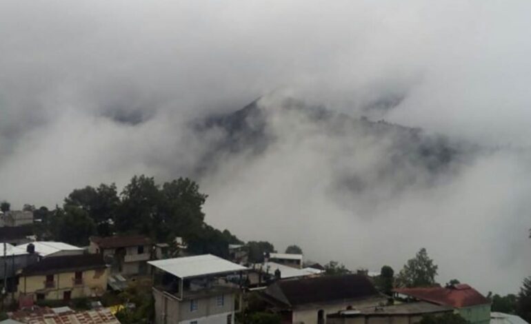 Ante frente frío número 4, probabilidad de lluvias en Cuenca, norte del Istmo, Sierra de Flores Magón y Sierra de Juárez