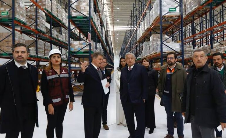  AMLO inaugura la Mega Farmacia del Bienestar que busca erradicar desabasto de medicamentos