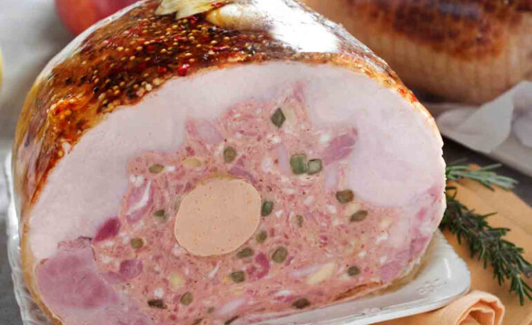  Galantina de pavo para Navidad ¿Qué es y cómo se consume?