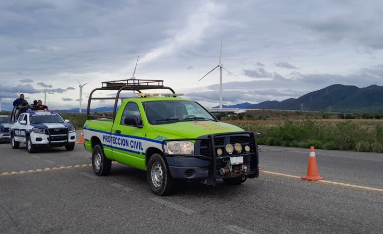 Emite Protección Civil alertamiento por evento de norte en el Istmo