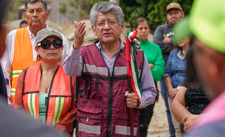  Recibe Martínez Neri bastón de mando en Agencia Municipal de Viguera