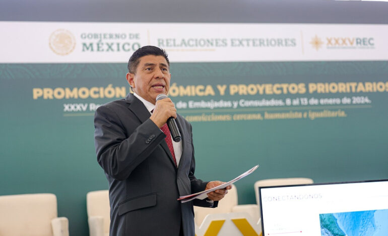  Oaxaca, preparada para ser centro logístico del comercio mundial y destino inmejorable de inversiones: Salomón Jara