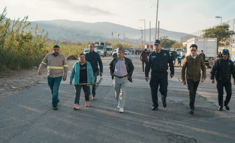  Encabeza Martínez Neri intervención de limpieza en el Río Salado