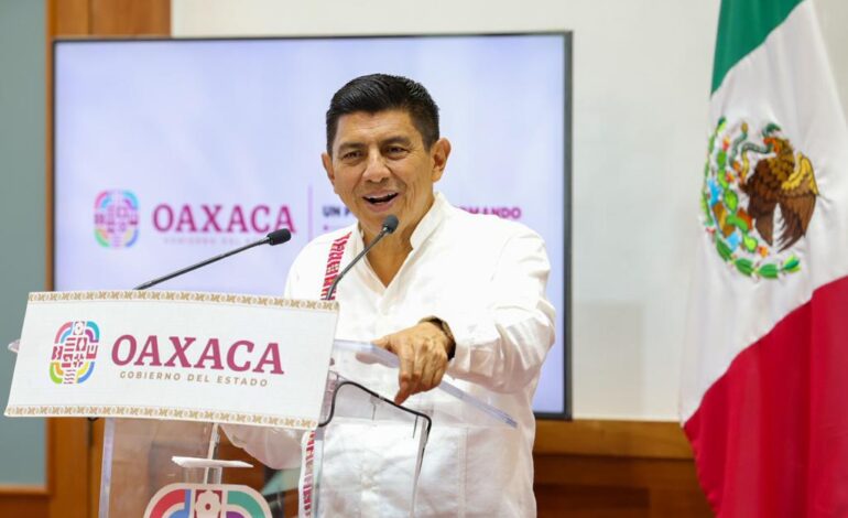  Oaxaca seguirá siendo el estado con mayor crecimiento del país: Salomón Jara