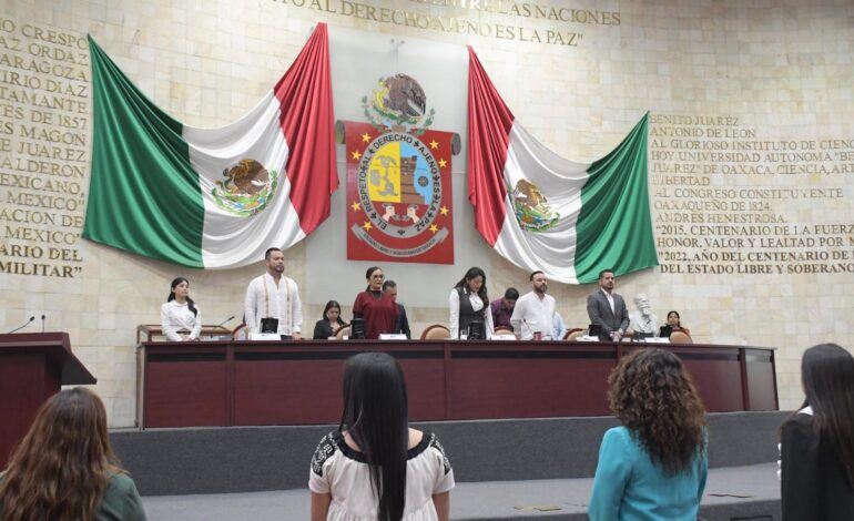  Diputados destacan avances en la gobernabilidad de Oaxaca