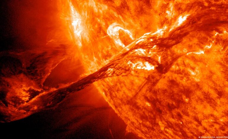  NASA capta la erupción solar más fuerte jamás registrada desde hace seis años