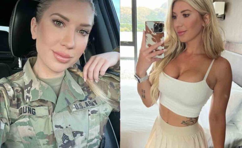  Michelle Young, militar de EU e influencer fitness se quita la vida