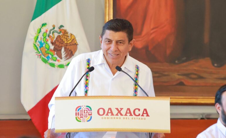  Pide Gobernador de Oaxaca respeto a la Soberanía Nacional y al trabajo del Presidente de México