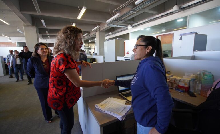  Realiza Presidenta del Poder Judicial recorrido por Centro de Justicia de Tanivet