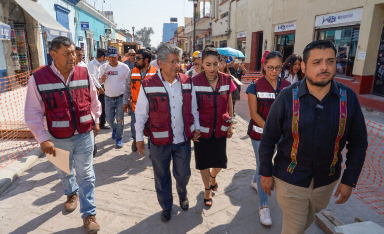  Significativo avance registra obra en calle Bustamante