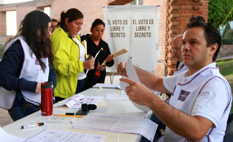  ¿Tu apellido empieza con “A”? Podrías ser funcionario de casilla en elecciones 2024