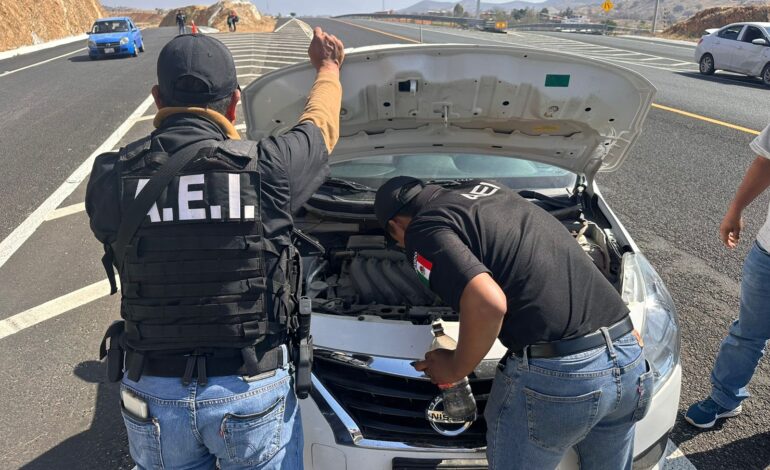  Fiscalía de Oaxaca, junto a Policía Vial y Guardia Nacional, despliegan operativo de prevención del delito sobre la carretera a la Costa