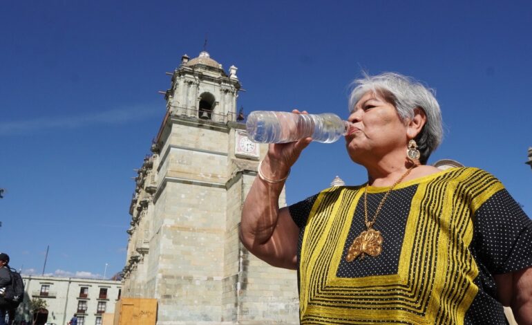  Alcanzarán temperaturas de 40 grados en Oaxaca