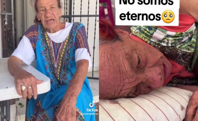  A sus 88 años, “La Gilbertona” se despide de sus seguidores y causa preocupación