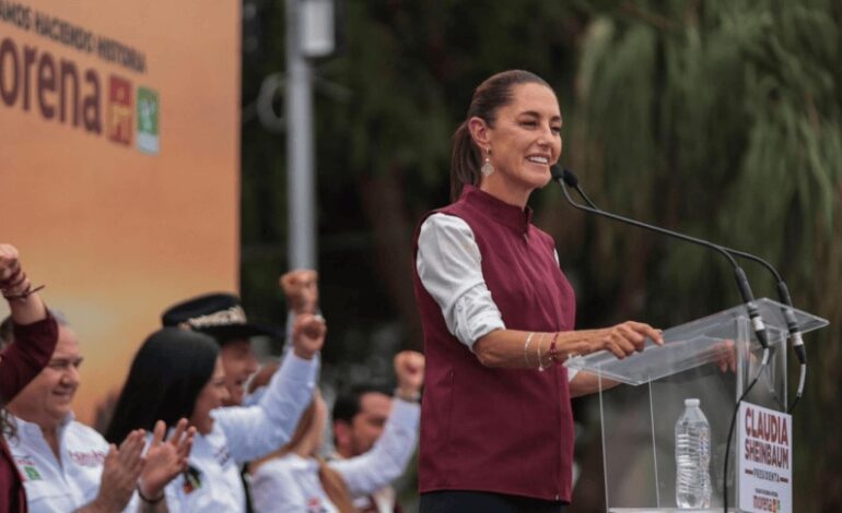  Segundo debate no cambiará ventaja sobre Gálvez: Claudia Sheinbaum