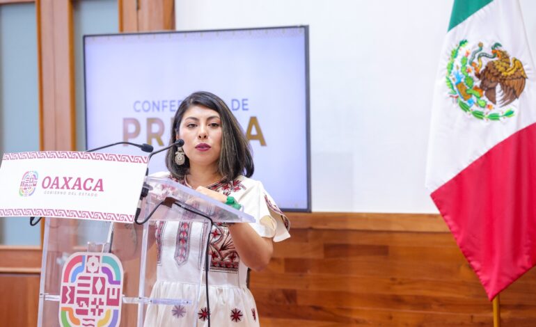  Designa Gobernador de Oaxaca a Anahí Sarmiento Pérez como titular de la Secretaría de las Mujeres