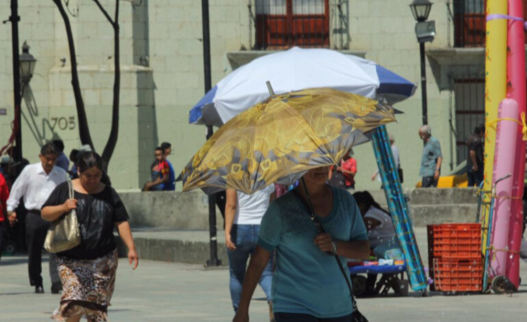  Este martes se mantiene onda de calor extremo en Oaxaca