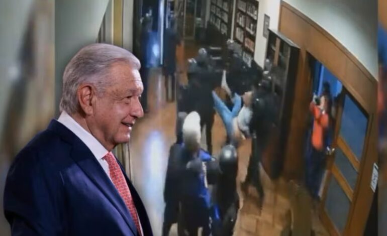  “¡Indignante!” Revela AMLO videos inéditos del asalto a la embajada de México en Ecuador