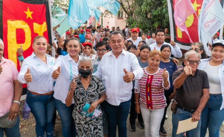  A una semana de la jornada es inminente el triunfo de Chente Castellanos en Xoxocotlán