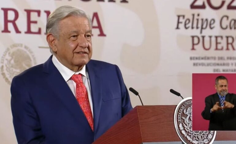  AMLO reacciona a tercer debate presidencial y a Marea Rosa