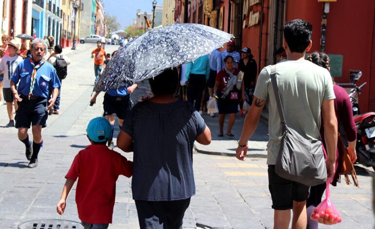  Este miércoles se alcanzarán temperaturas de hasta 45 grados en Oaxaca