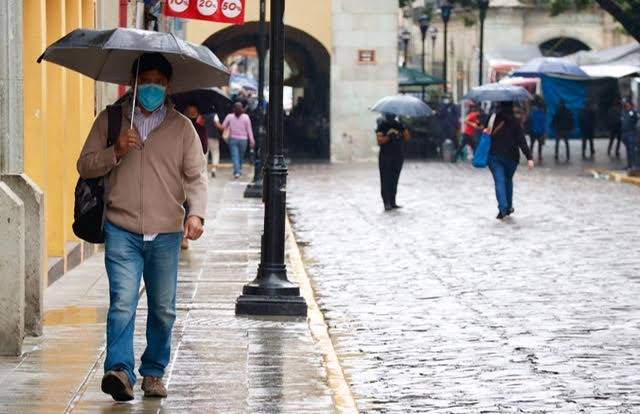  Pronostican lluvias abundantes para esta tarde en Oaxaca