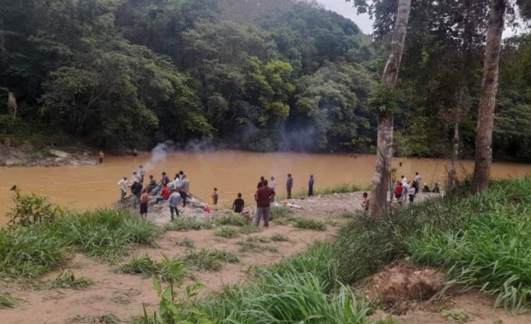  Muere un menor de edad tras ser arrastrado por la corriente del Río Grande en Oaxaca