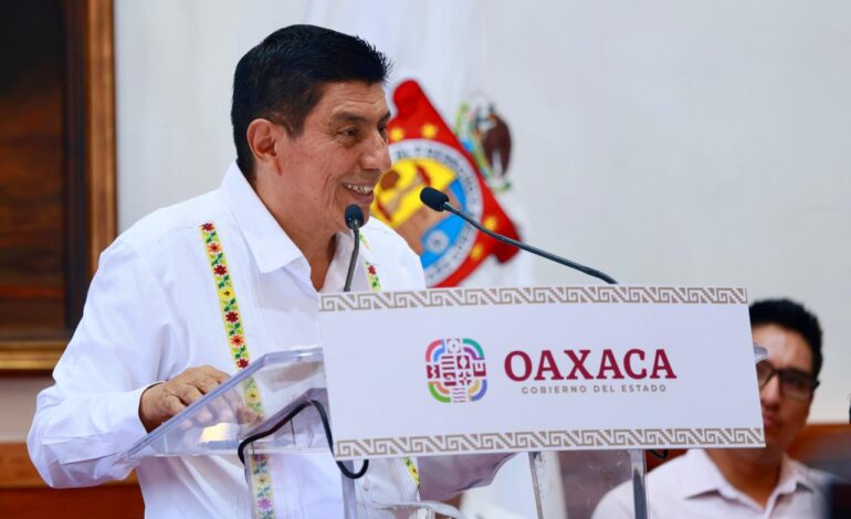  Ofrece Gobernador Salomón Jara disculpa por los agravios a la lucha social histórica en Oaxaca