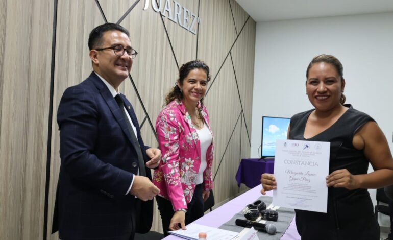  Poder Judicial de Oaxaca, pionero en capacitación para afrontar retos de la Reforma Laboral 