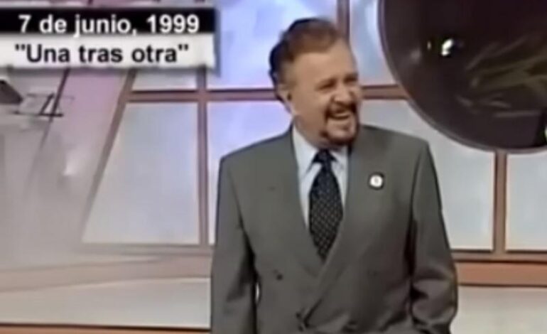  Así fue el ÚLTIMO programa de Paco Stanley horas antes de morir, hace 25 años