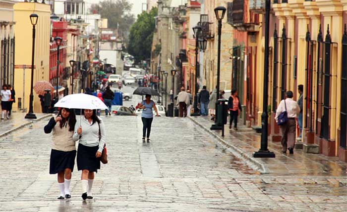  Se pronostican lluvias fuertes durante los próximos cinco días en Oaxaca