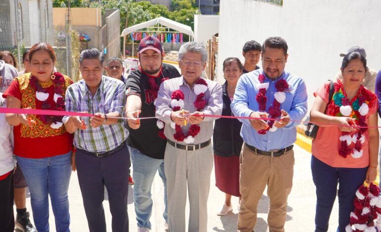  Inauguran obra colaborativa entre ciudadanía y gobierno municipal en Donají