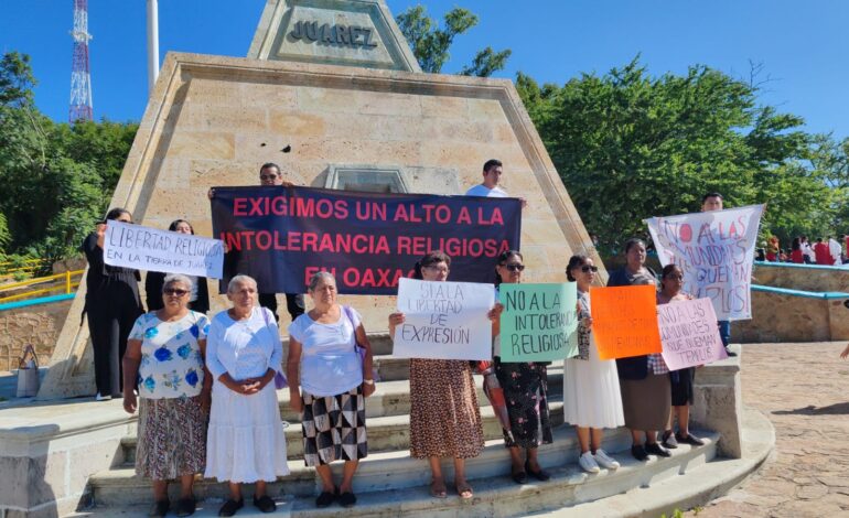 Derechos Humanos solicita medida cautelar para evangélicos agredidos de San Juan Lalana en Oaxaca