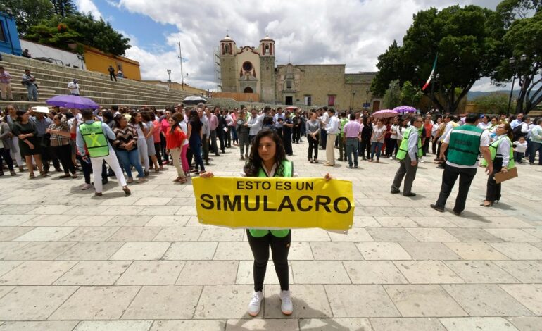 Piden a municipios participar en el Simulacro Nacional 2024